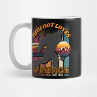 Bigfoot Loves Vintage 1952 Mug